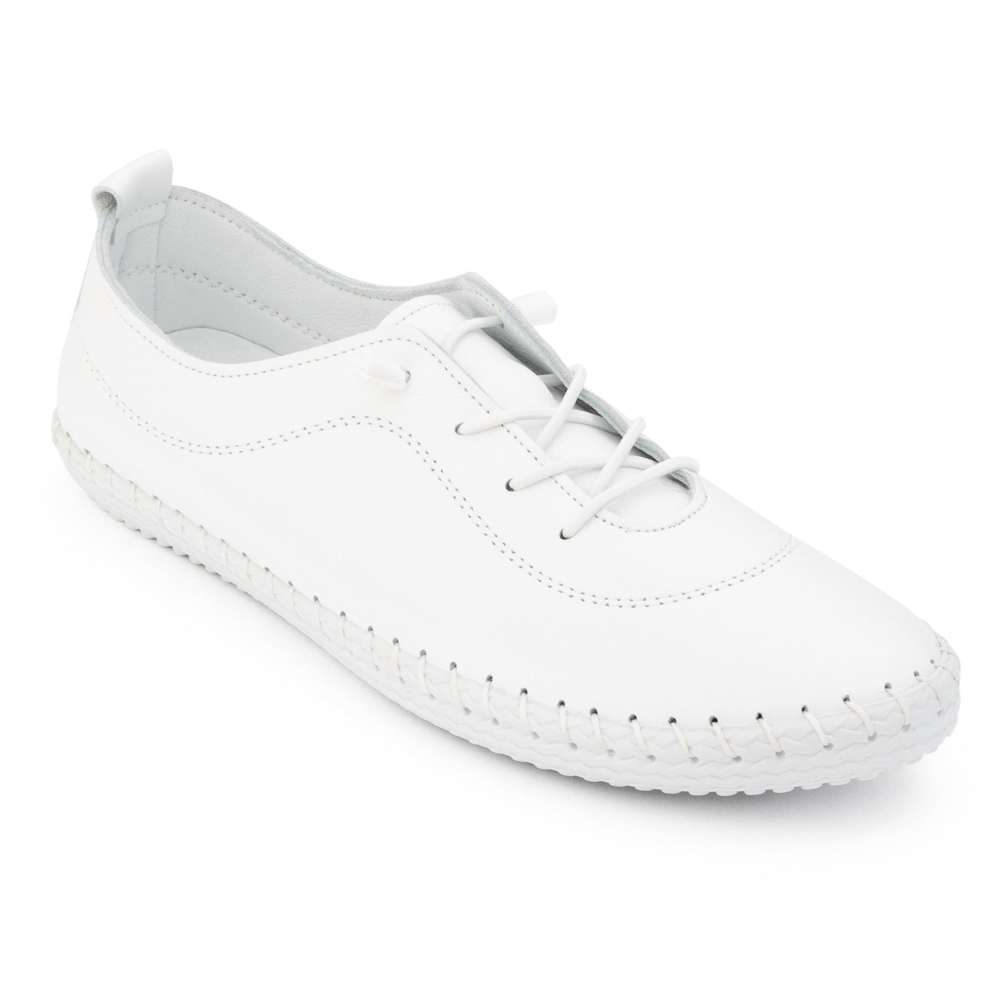Soft leather women’s sneaker, breathable